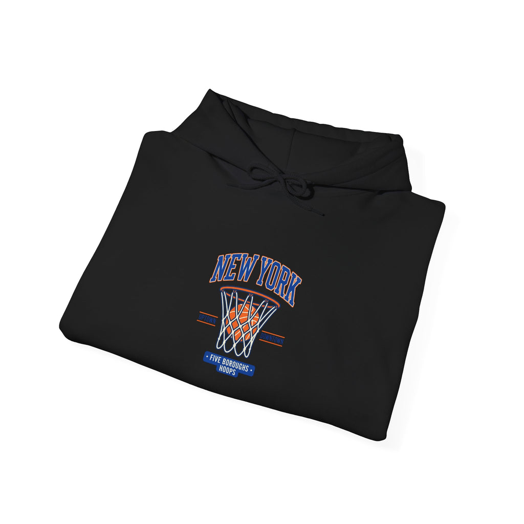 New York Basketball Hoop Hoodie | Vintage NYC Streetwear
