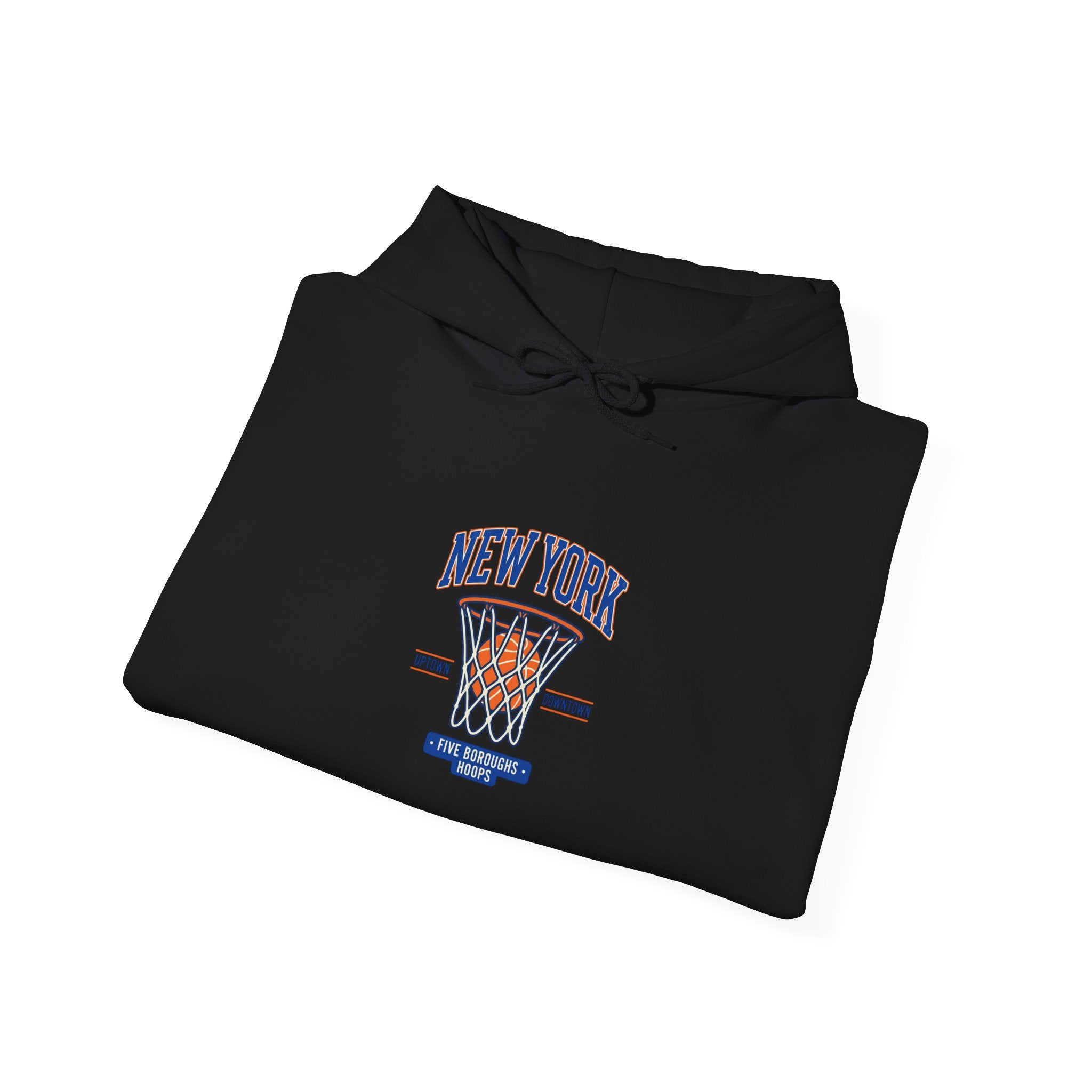 New York Basketball Hoop Hoodie | Vintage NYC Streetwear