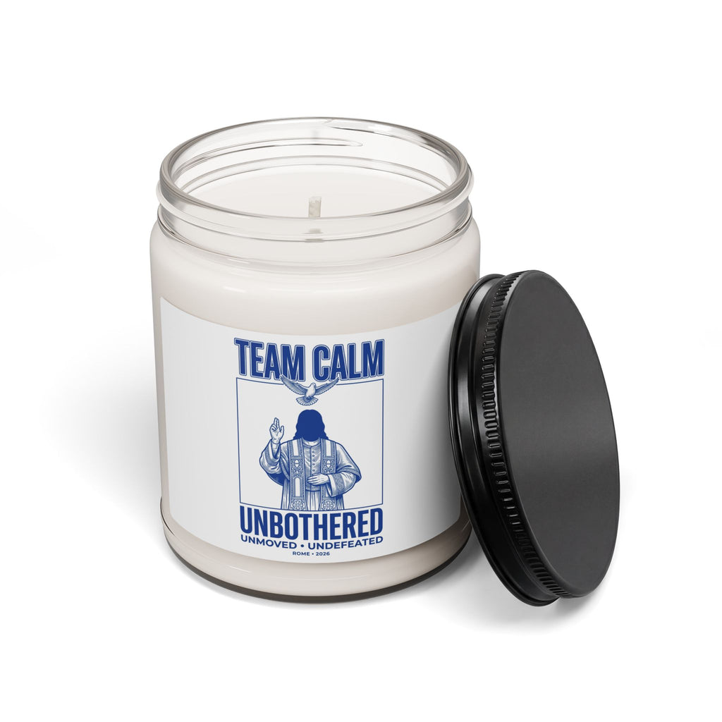 Team Calm Unbothered Soy Candle, 9oz | Quiet Power, Spiritual Symbolism