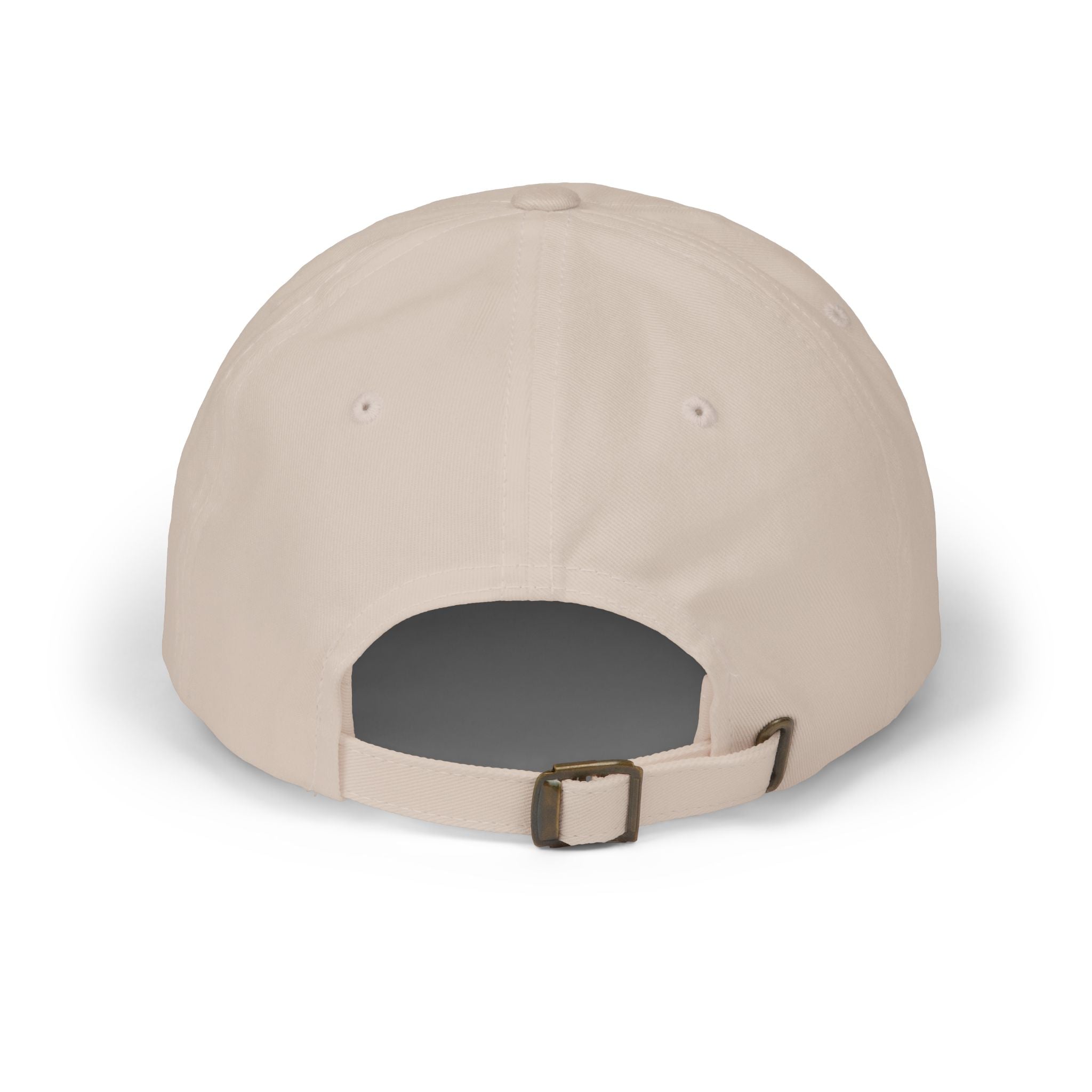 Monogram 'M' Dad Cap – Minimalist Leather Patch Baseball Hat
