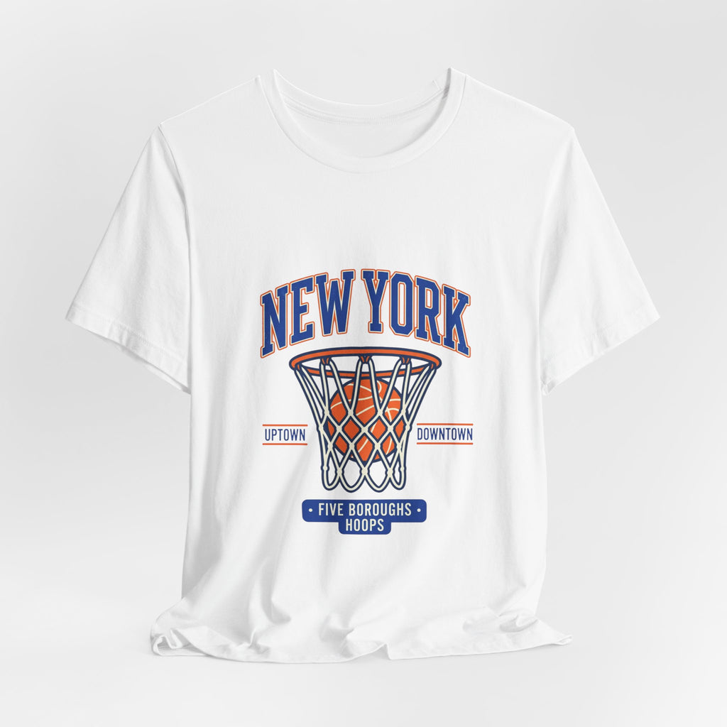 New York Basketball Hoop Tee | Vintage Streetwear, Five Boroughs