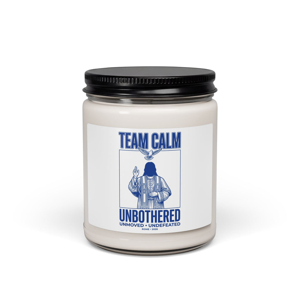 Team Calm Unbothered Soy Candle, 9oz | Quiet Power, Spiritual Symbolism