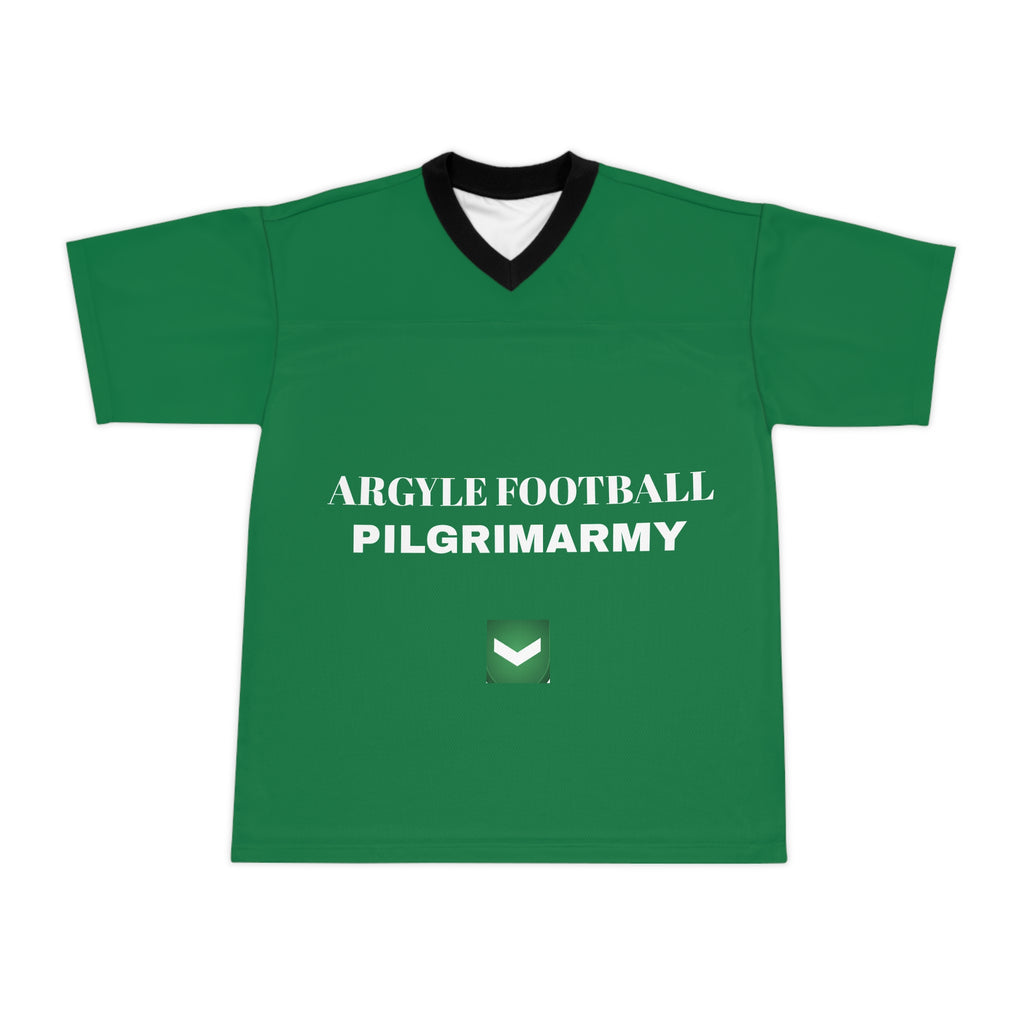 Argyle Football Pilgrimarmy Jersey — Green Fan Football Jersey (“GO. MARCHING. IN.”)