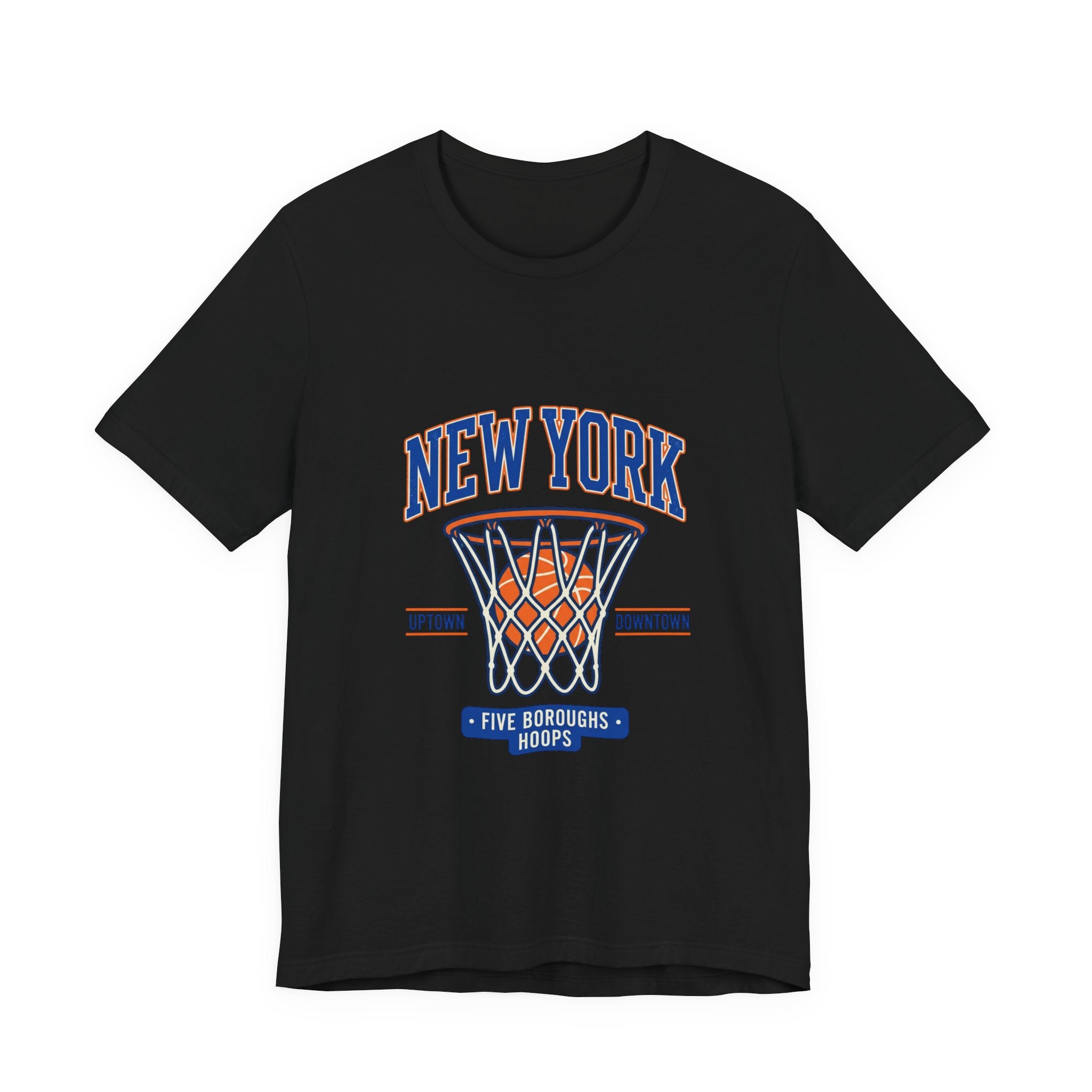 New York Basketball Hoop Tee | Vintage Streetwear, Five Boroughs