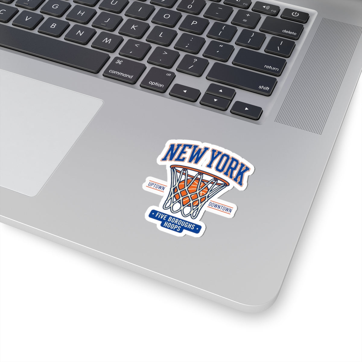 New York Basketball Hoop Sticker | Vintage 80s/90s Streetwear, Five Boroughs