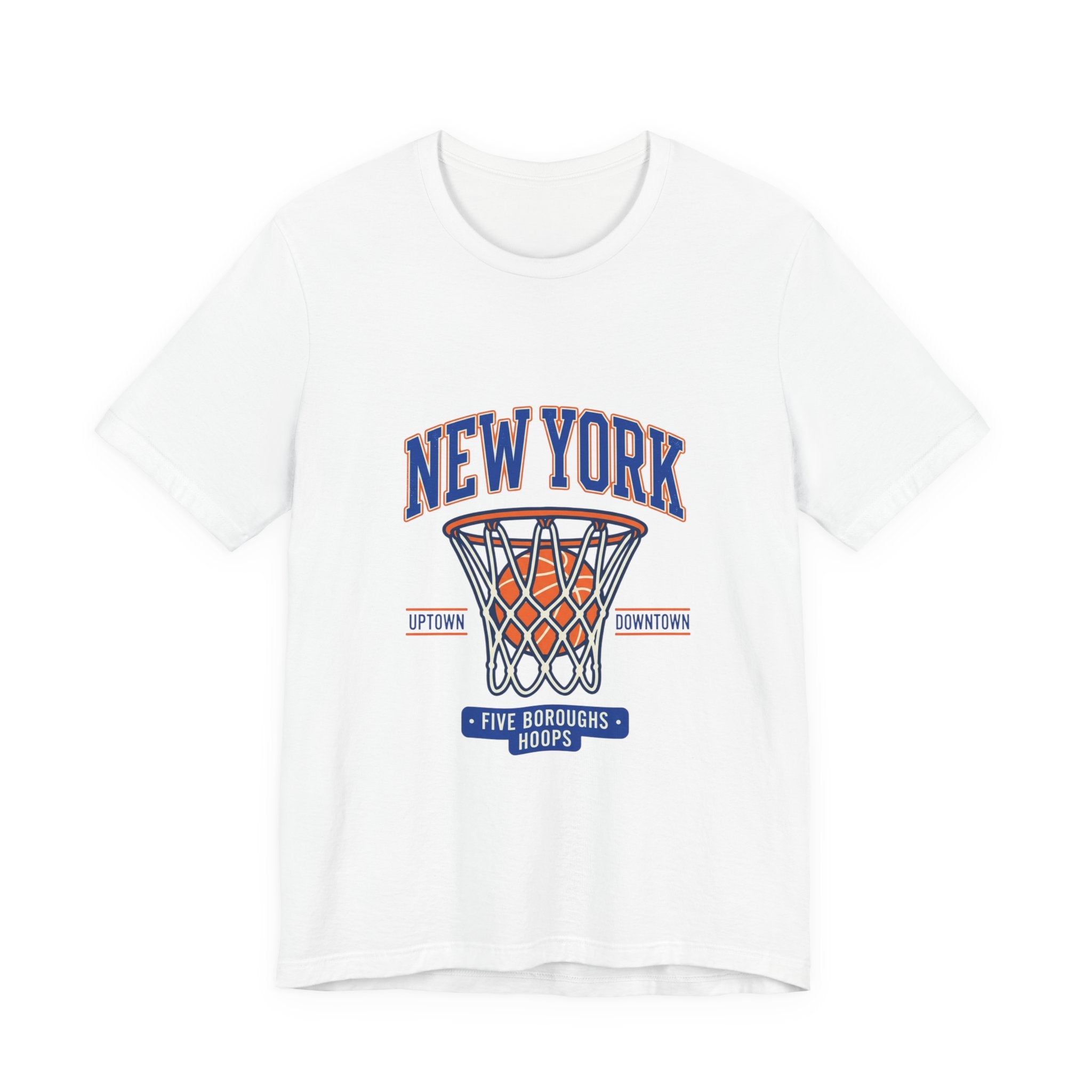 New York Basketball Hoop Tee | Vintage Streetwear, Five Boroughs