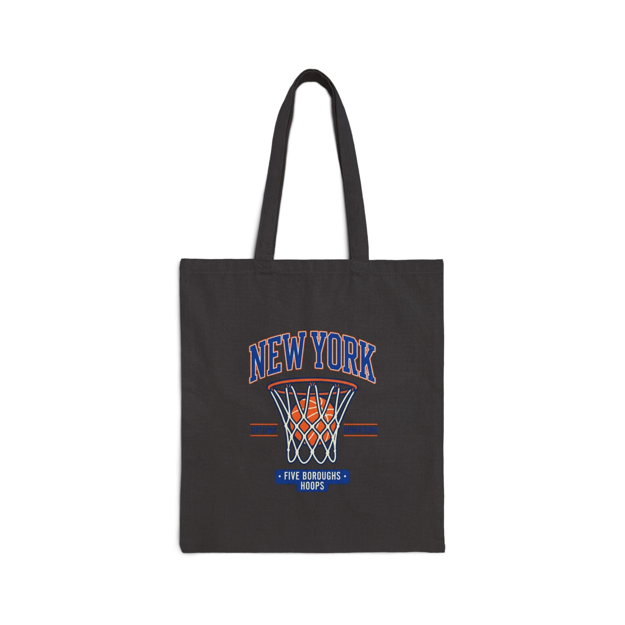 New York Basketball Net Graphic Tote | Vintage 80s-90s Streetwear