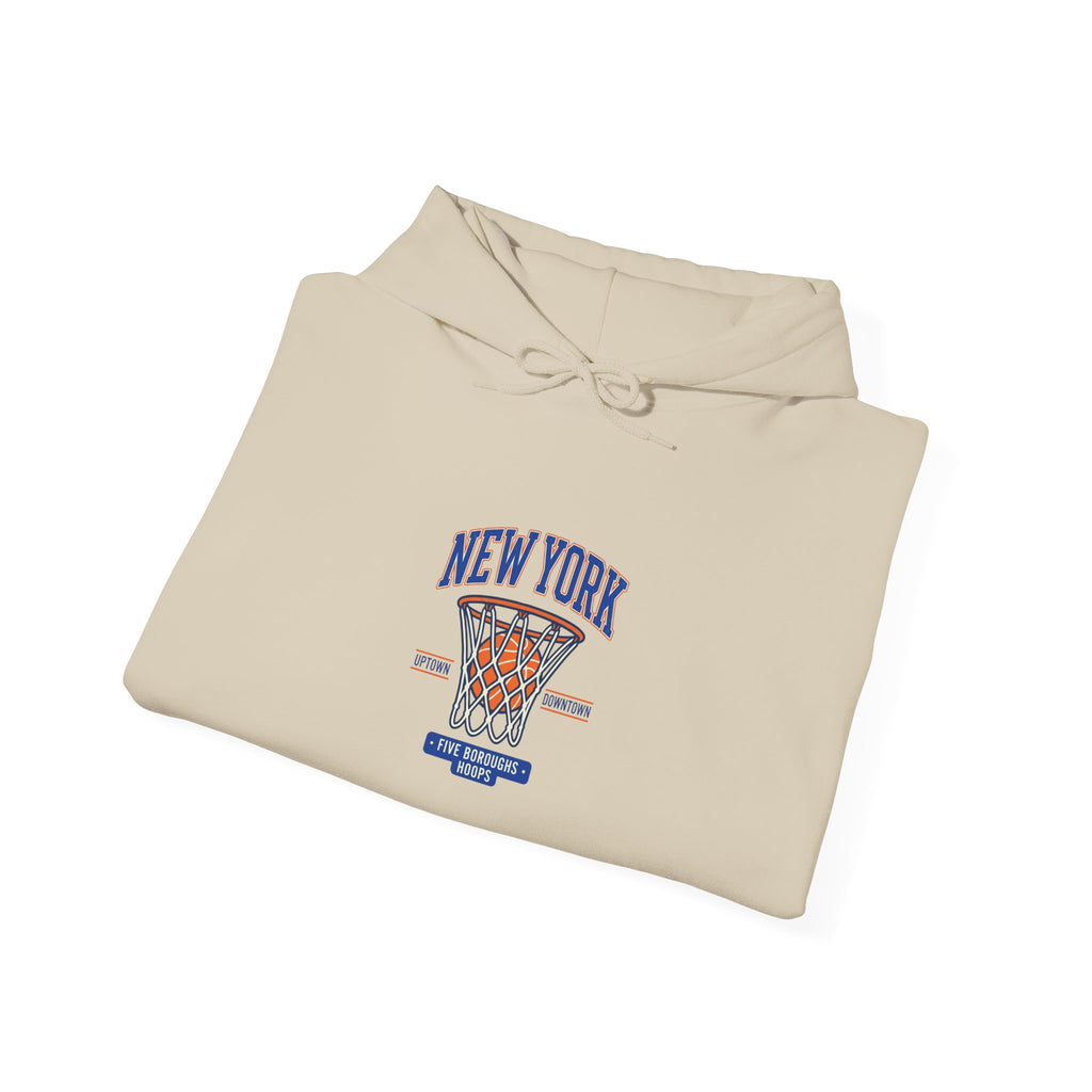 New York Basketball Hoop Hoodie | Vintage NYC Streetwear