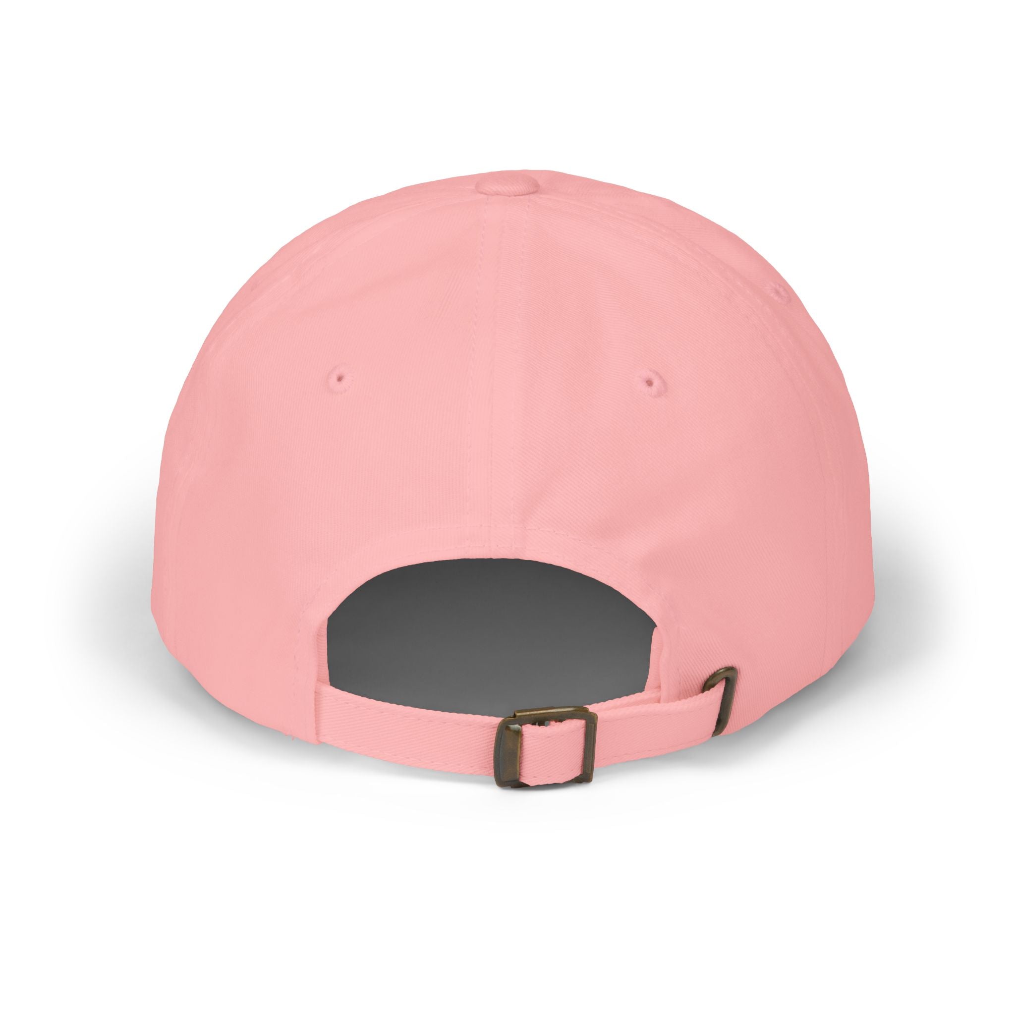Monogram 'M' Dad Cap – Minimalist Leather Patch Baseball Hat