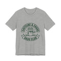 Caffeine & Chaos Dads Club Tee | Dad Identity, Vintage Typography