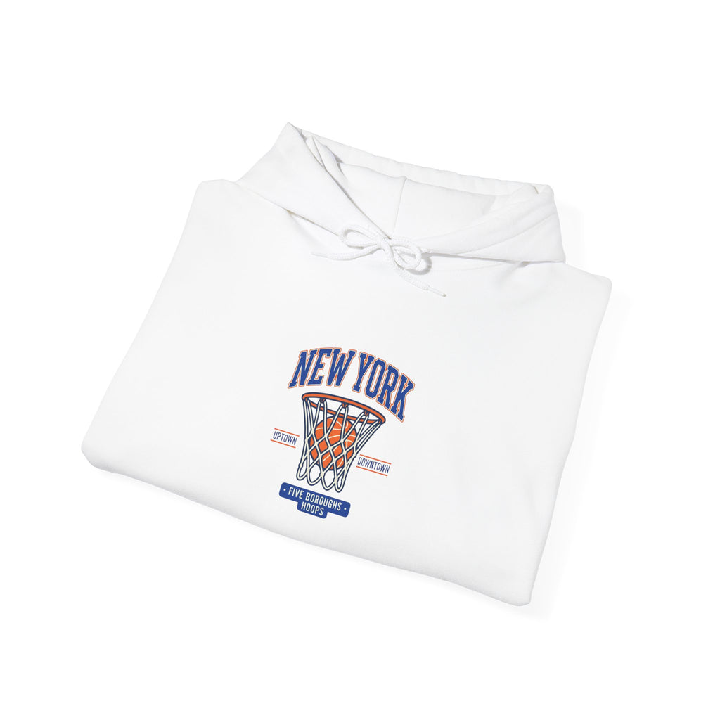 New York Basketball Hoop Hoodie | Vintage NYC Streetwear