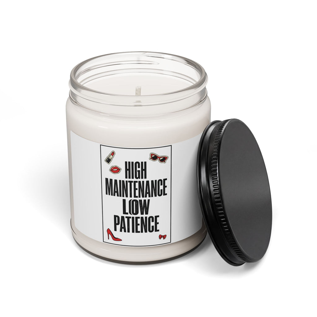 High Maintenance Low Patience Candle | Soy Candle, Fashion-Editorial Slogan