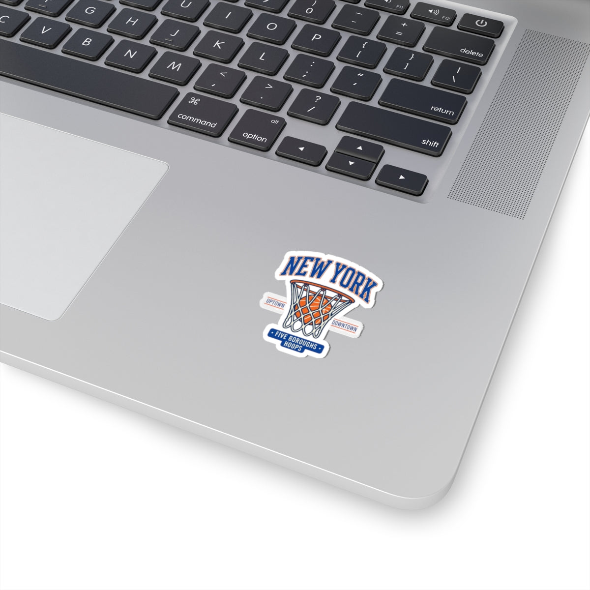 New York Basketball Hoop Sticker | Vintage 80s/90s Streetwear, Five Boroughs