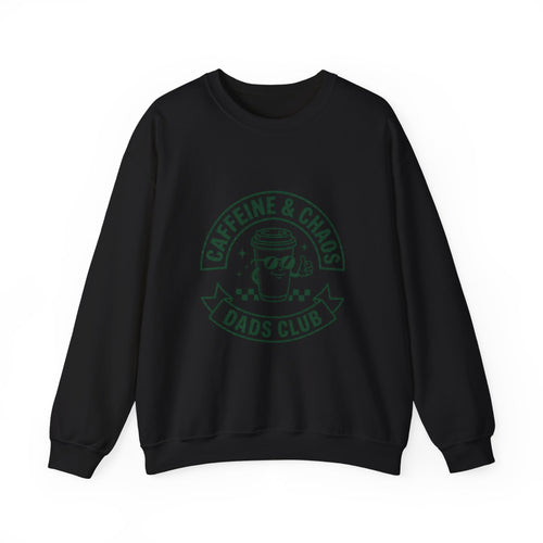 Caffeine & Chaos Dads Club Sweatshirt | Dad Identity, Vintage Streetwear
