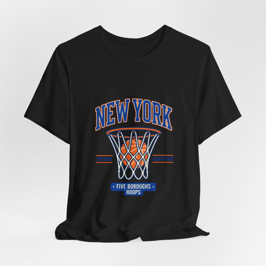 New York Basketball Hoop Tee | Vintage Streetwear, Five Boroughs