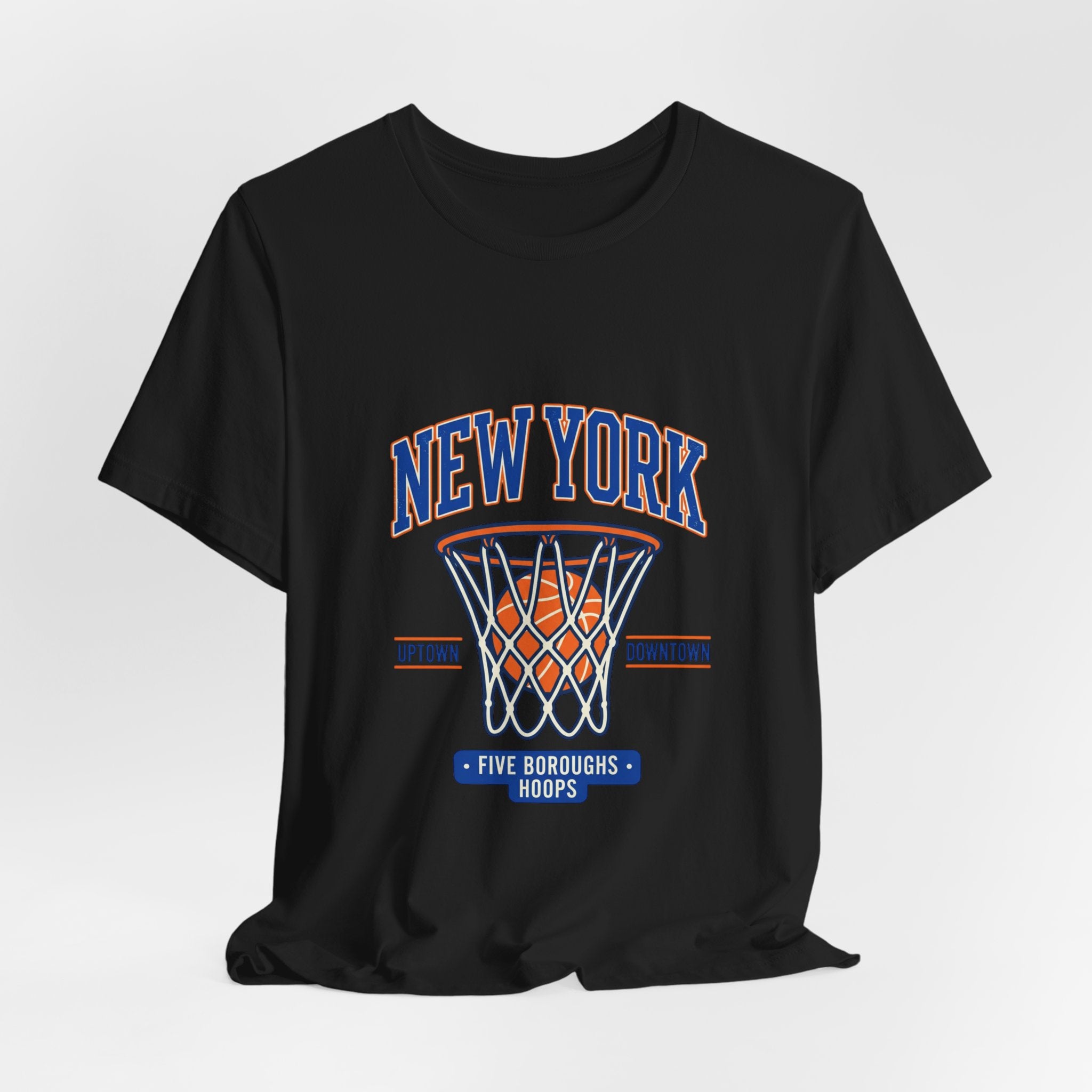New York Basketball Hoop Tee | Vintage Streetwear, Five Boroughs