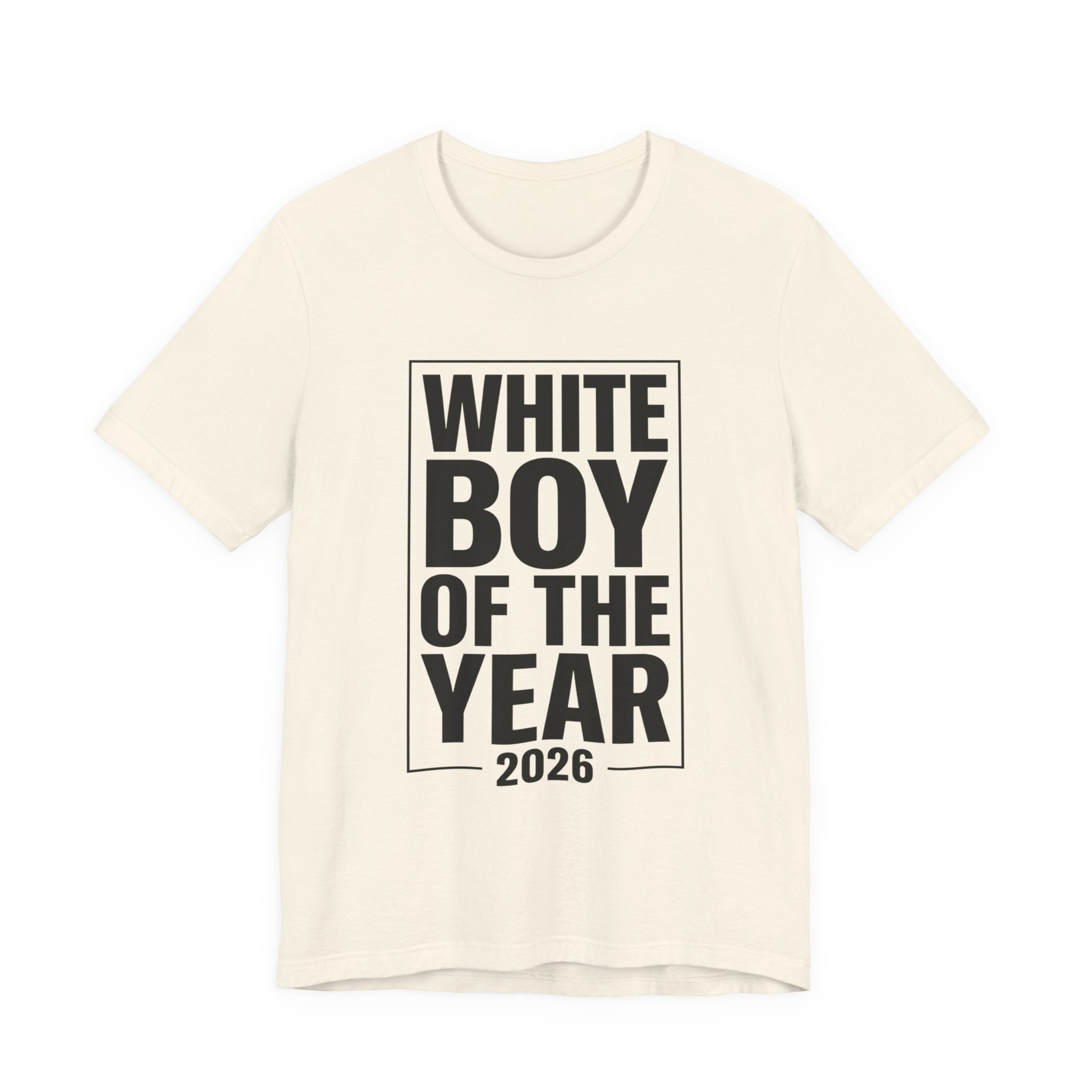 White Boy of the Year T-Shirt | Meme Tee, Ironic Award Shirt