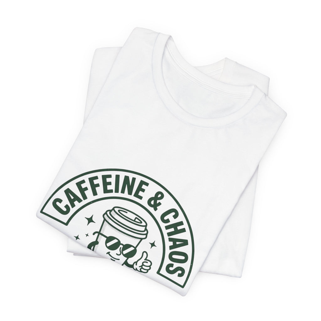 Caffeine & Chaos Dads Club Tee | Dad Identity, Vintage Typography
