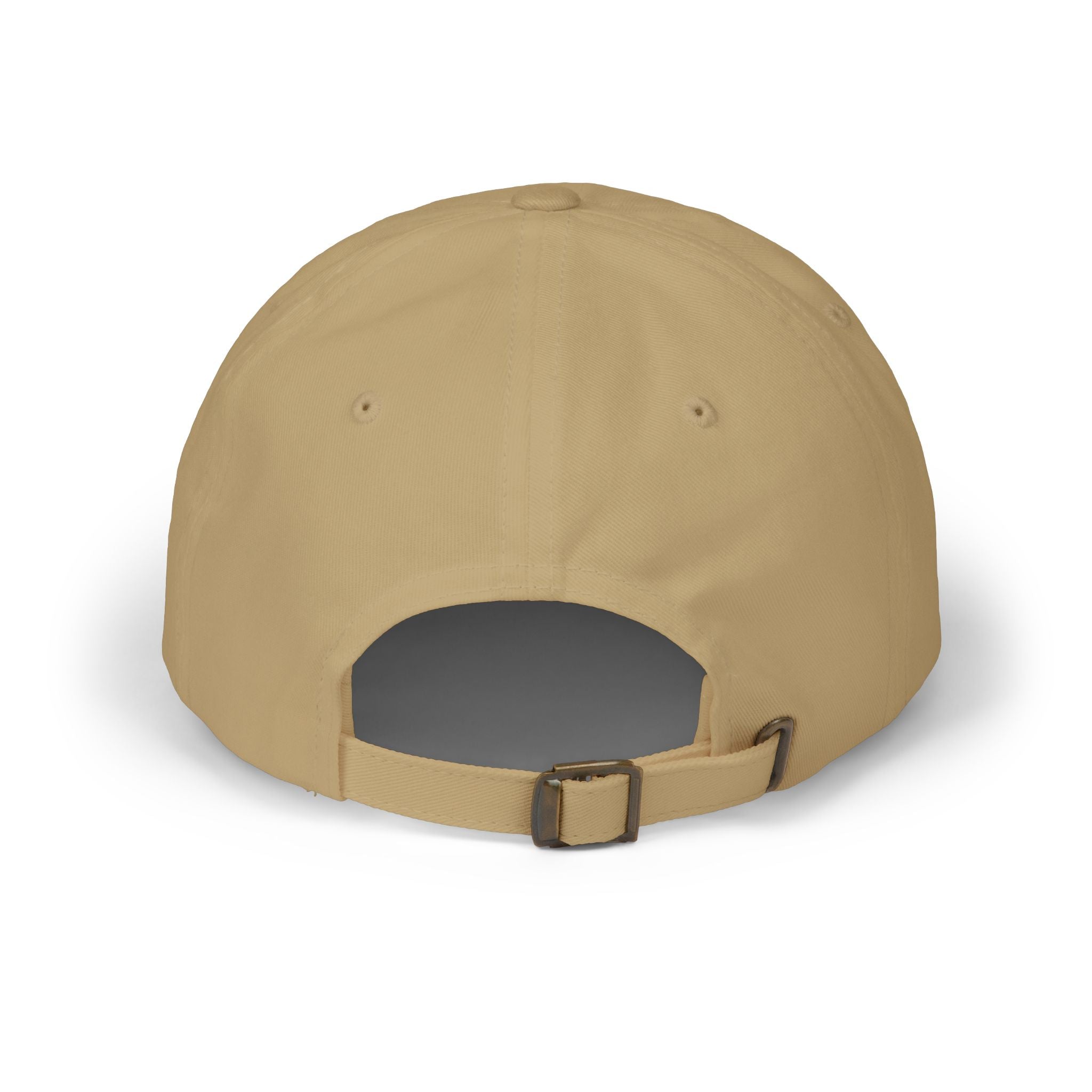 Monogram 'M' Dad Cap – Minimalist Leather Patch Baseball Hat