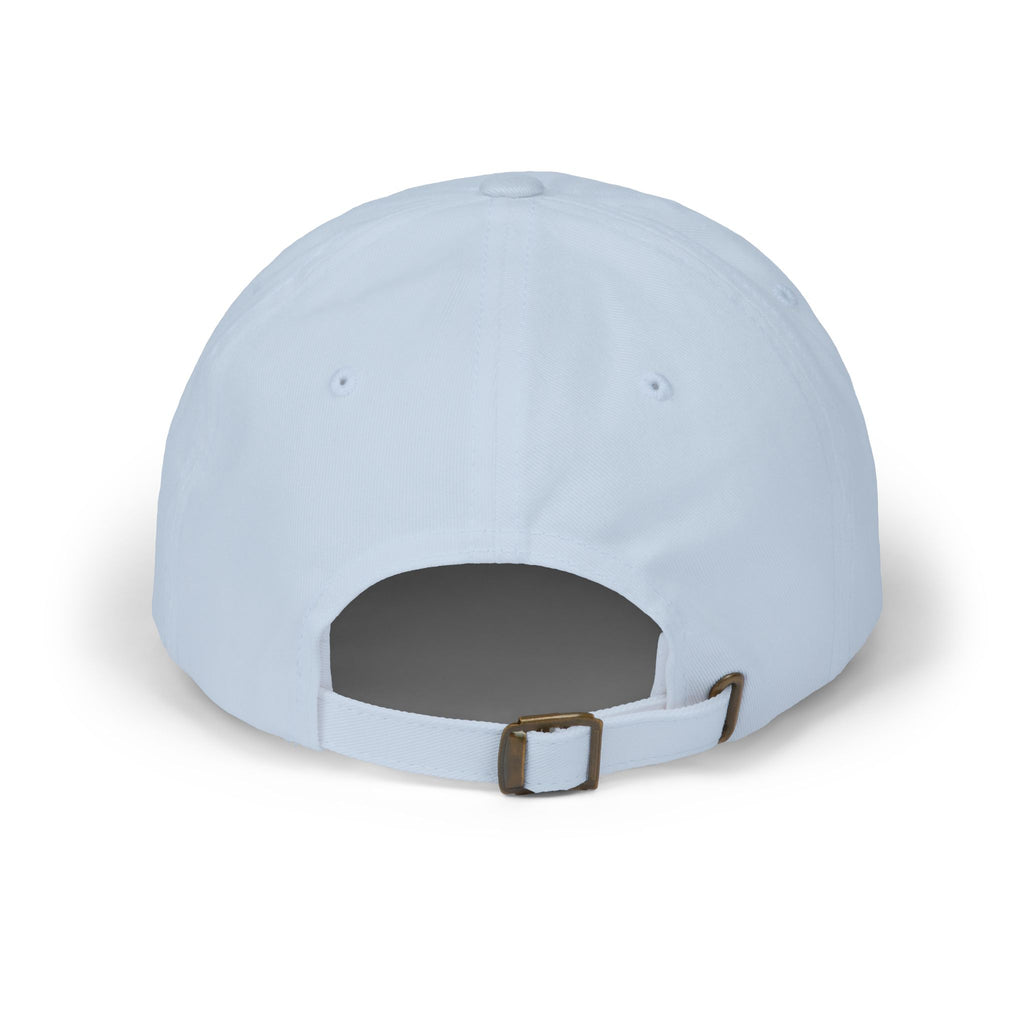 Monogram 'M' Dad Cap – Minimalist Leather Patch Baseball Hat