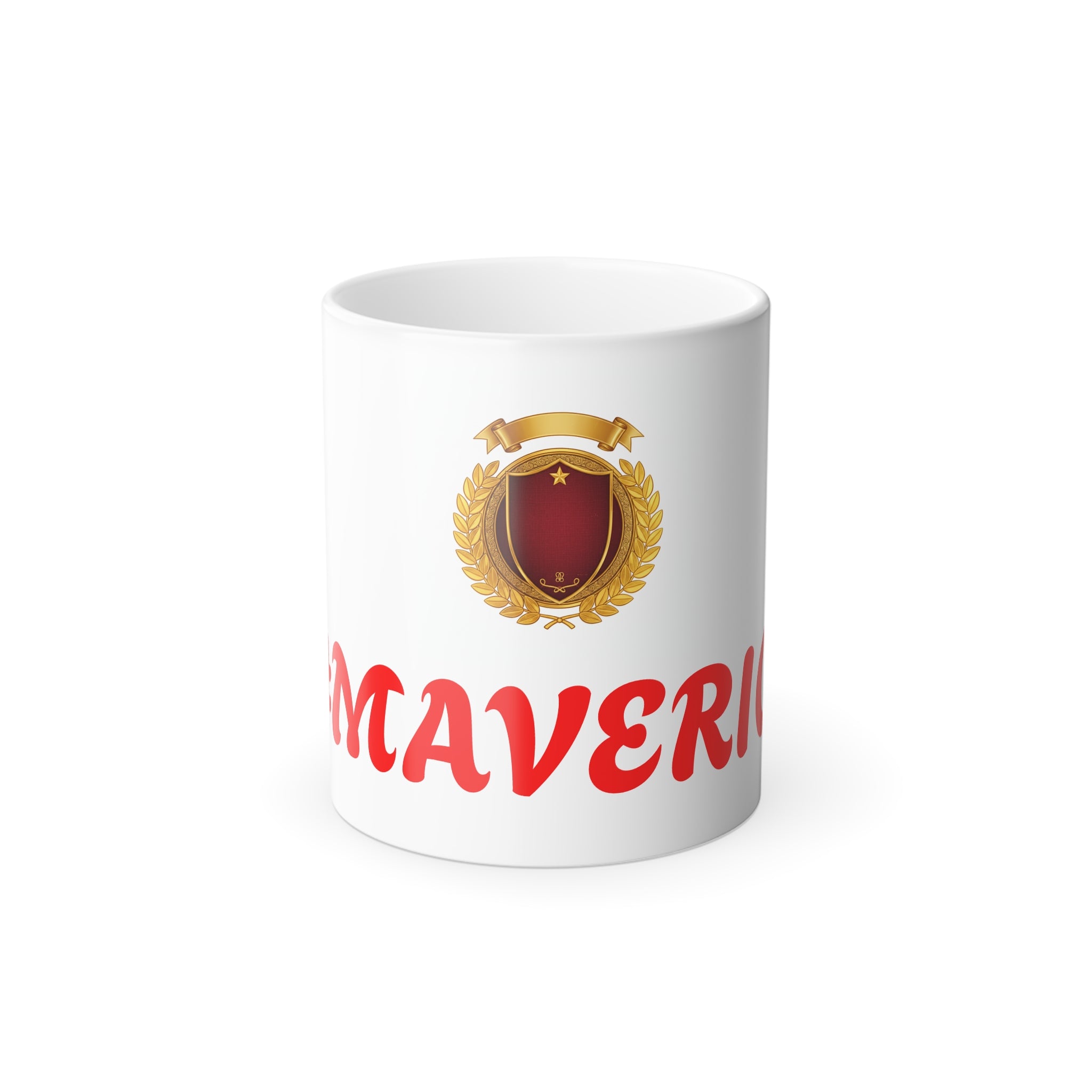 Maverick Color Changing Mug — 11oz Heat Sensory Ceramic Coffee Cup