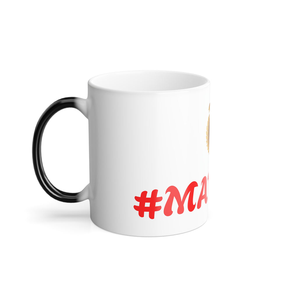 Maverick Color Changing Mug — 11oz Heat Sensory Ceramic Coffee Cup