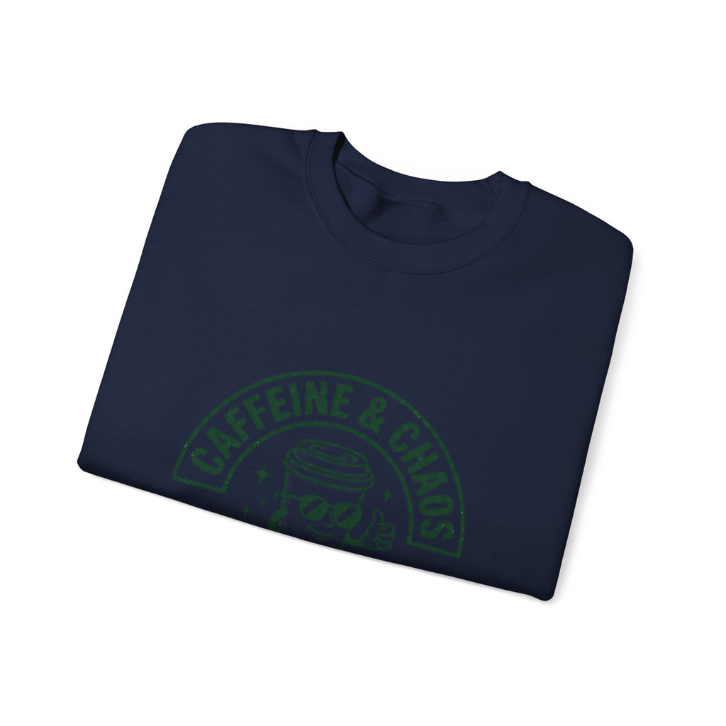 Caffeine & Chaos Dads Club Sweatshirt | Dad Identity, Vintage Streetwear