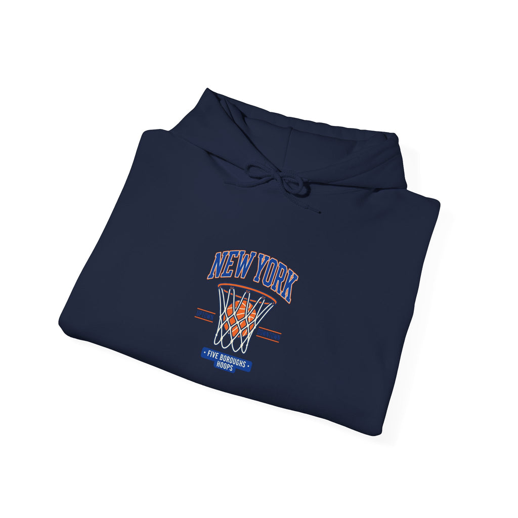New York Basketball Hoop Hoodie | Vintage NYC Streetwear