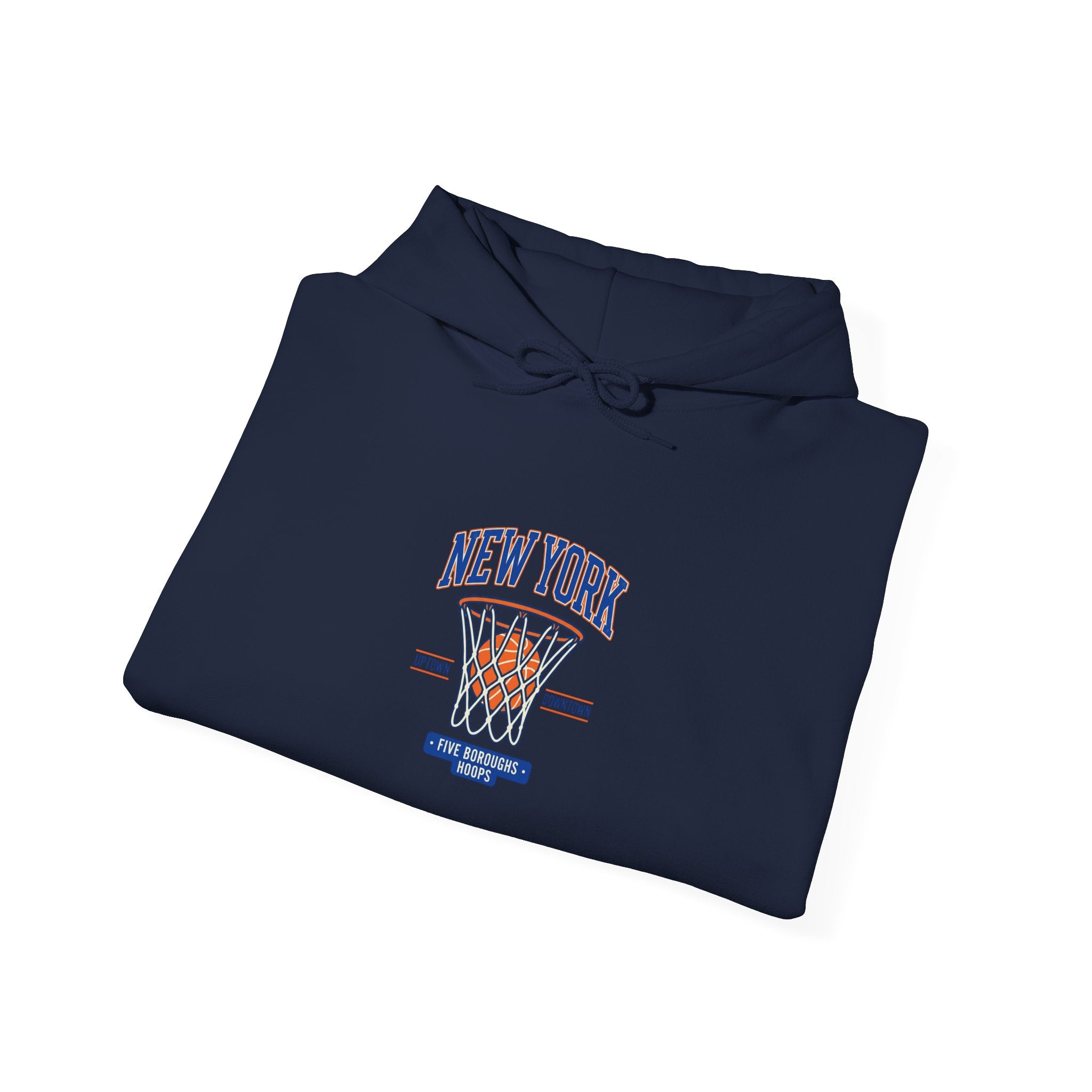 New York Basketball Hoop Hoodie | Vintage NYC Streetwear