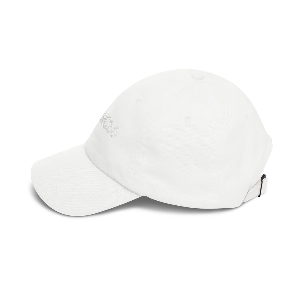 USA WC26 Embroidered Dad Cap — Minimalist White Baseball Hat