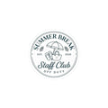 Summer Break Staff Club Sticker | Teacher Off Duty, Retro Beach Badge