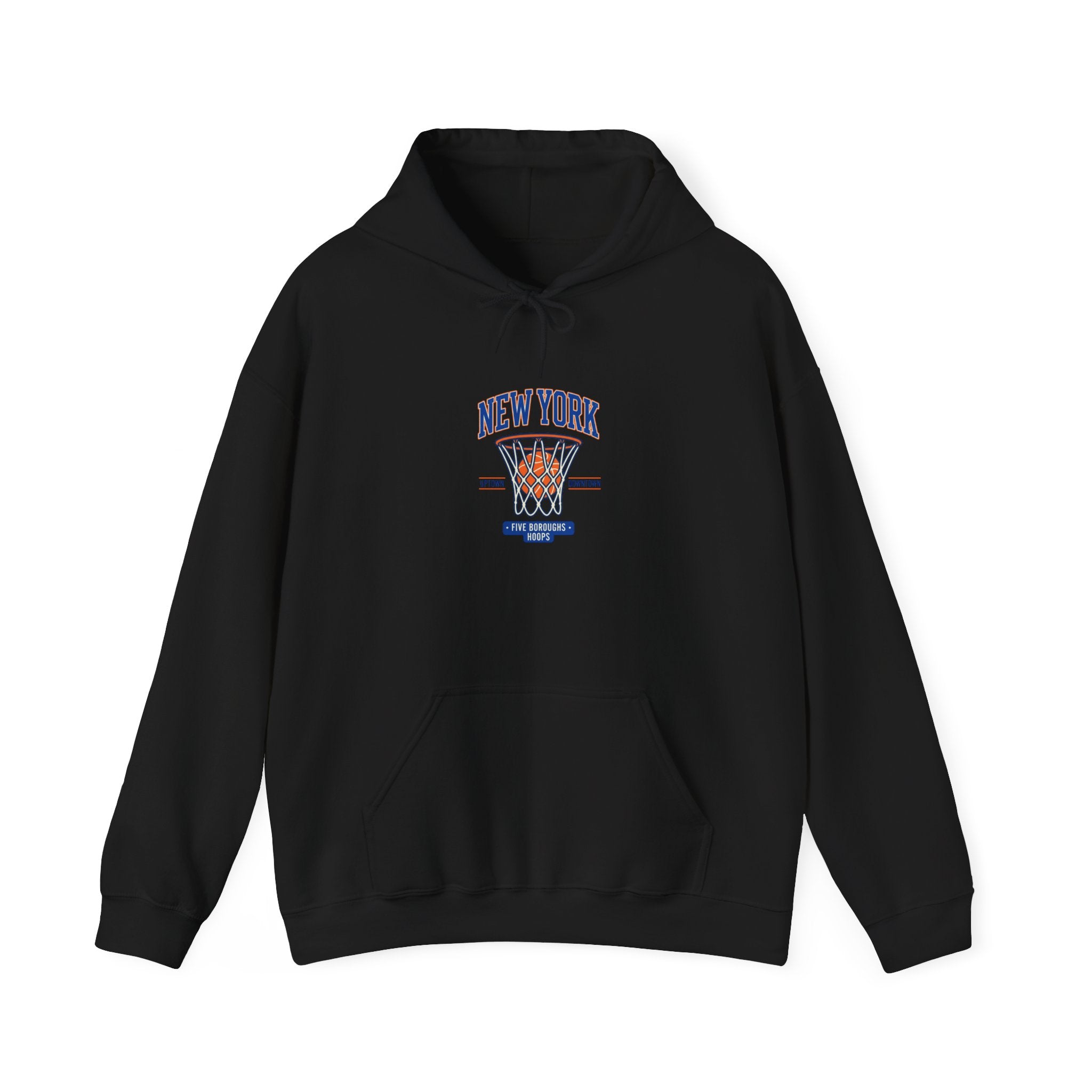 New York Basketball Hoop Hoodie | Vintage NYC Streetwear