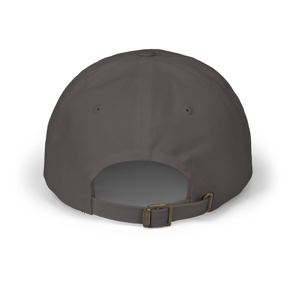 Monogram 'M' Dad Cap – Minimalist Leather Patch Baseball Hat