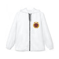Own It Windbreaker Jacket — Minimal Crest Zip-Up Hooded Windbreaker