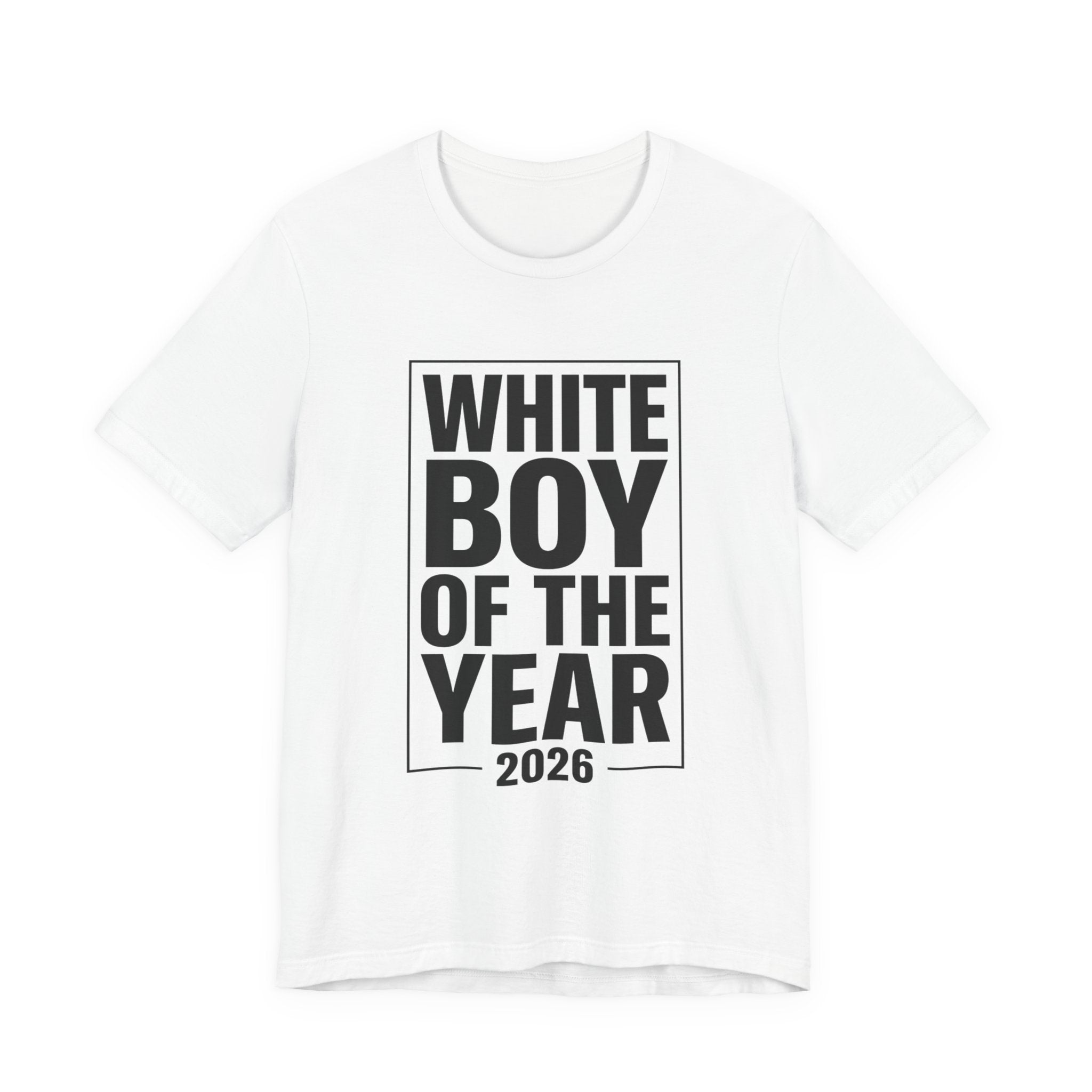 White Boy of the Year T-Shirt | Meme Tee, Ironic Award Shirt