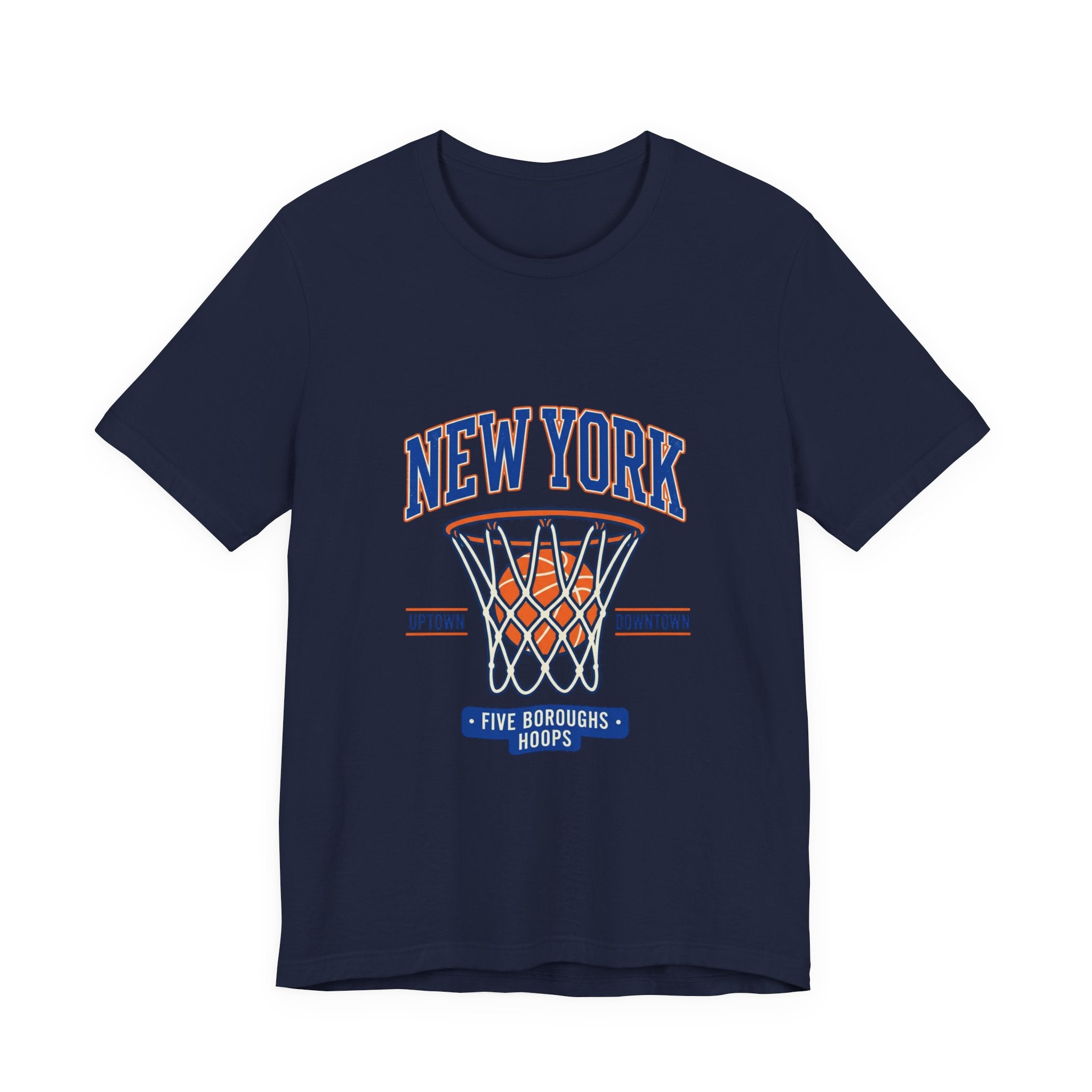 New York Basketball Hoop Tee | Vintage Streetwear, Five Boroughs