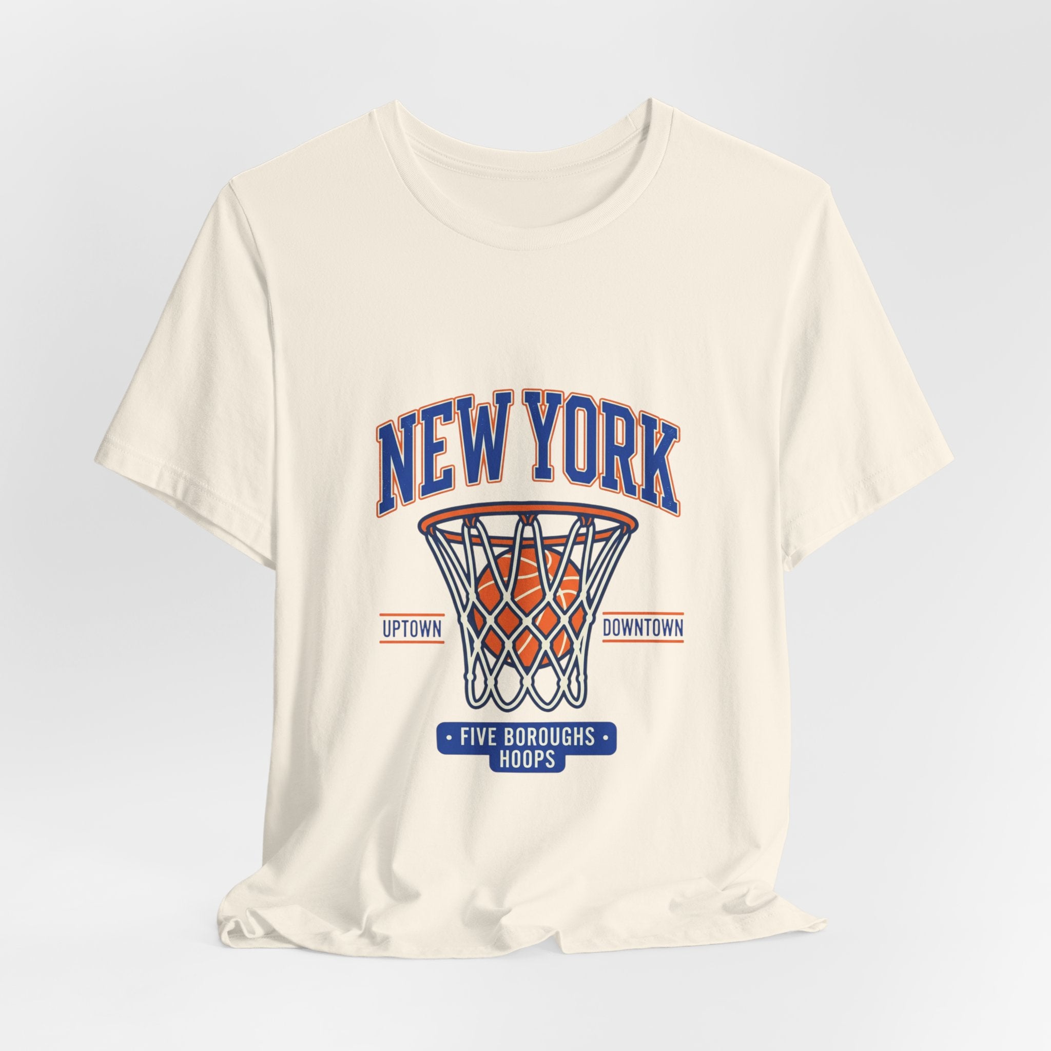 New York Basketball Hoop Tee | Vintage Streetwear, Five Boroughs