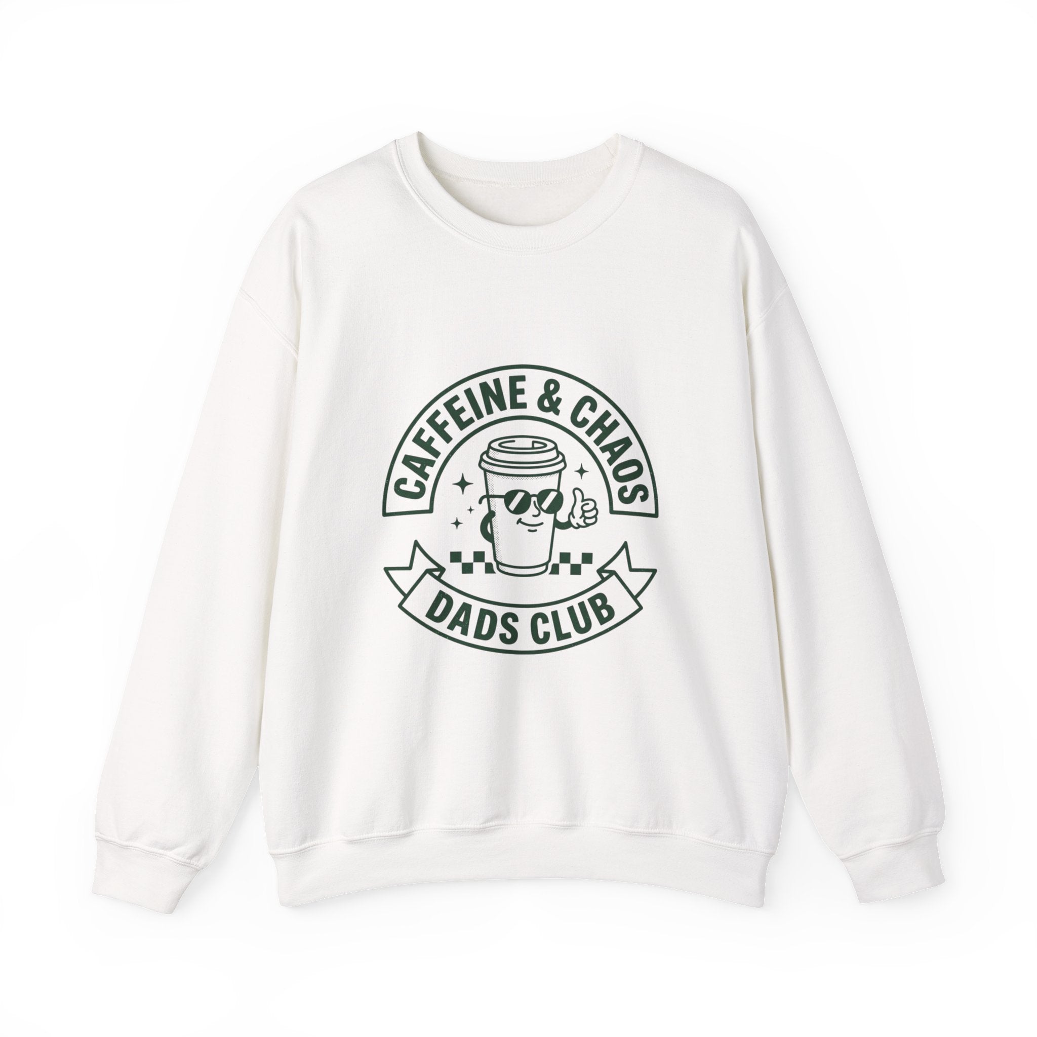 Caffeine & Chaos Dads Club Sweatshirt | Dad Identity, Vintage Streetwear
