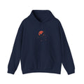 Cranes & Rising Sun Hoodie | Japanese streetwear, kanji, cherry blossom graphic