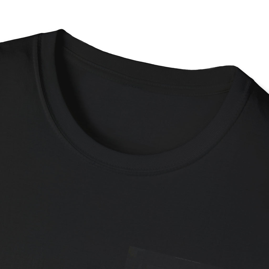 Monogram 'M' Graphic T-Shirt — Elegant Black & Gold Initial Tee