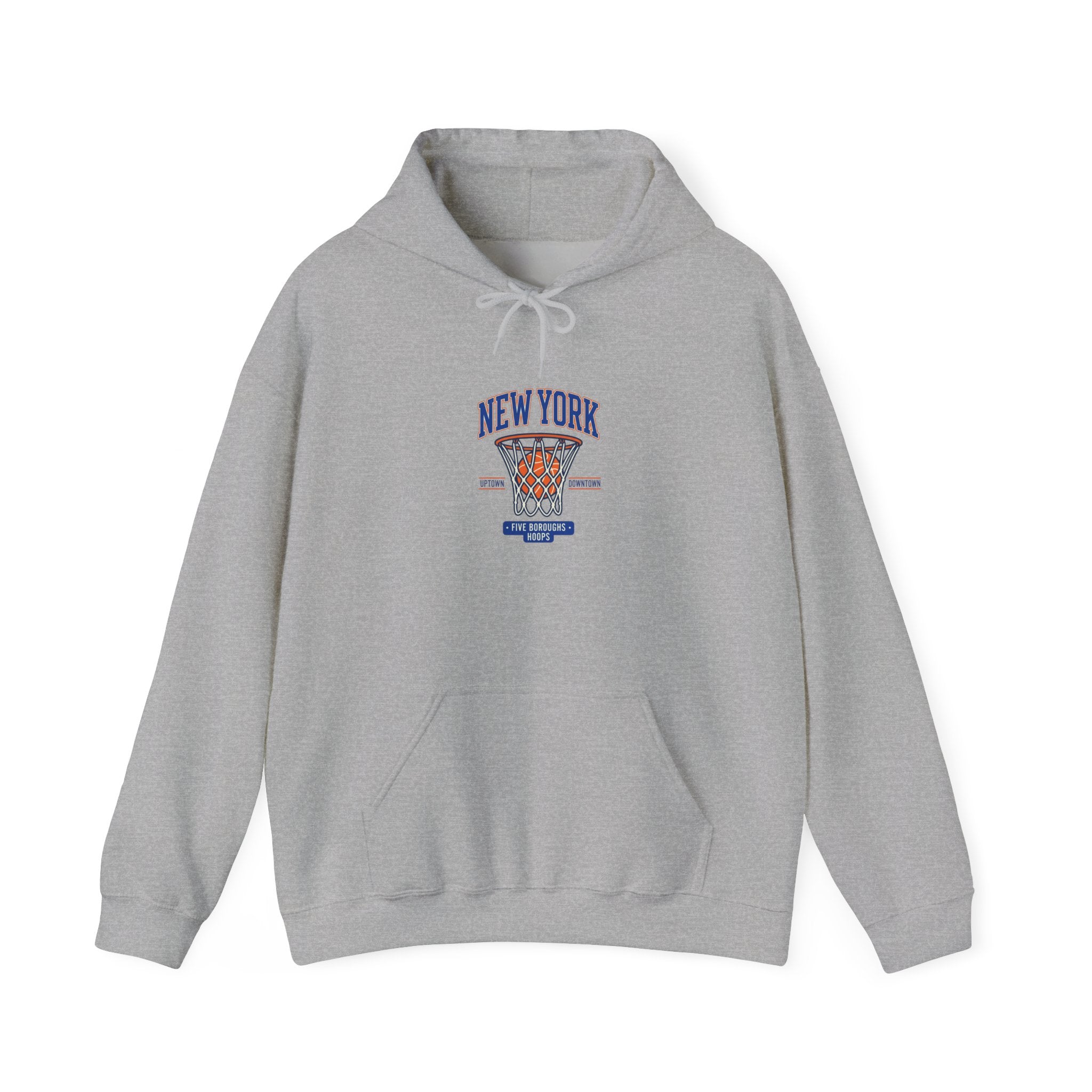 New York Basketball Hoop Hoodie | Vintage NYC Streetwear